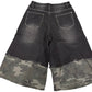 J/bronw Legion Shorts — Camo Denim — back view