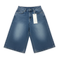 J/bronw Vesper Shorts — Indigo Denim — flat lay, front