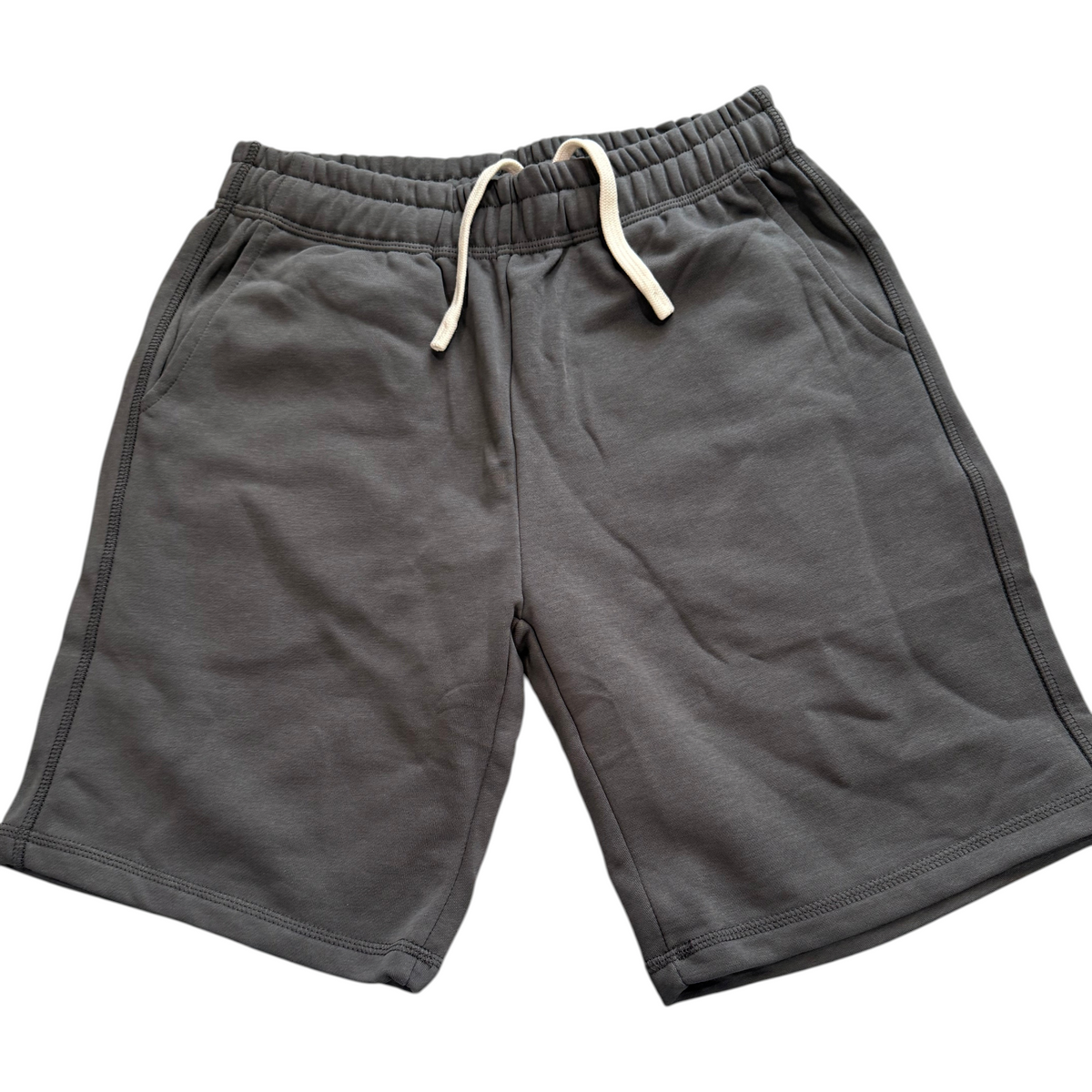 J/bronw Ash Shorts — Gray — back view