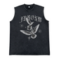 J/bronw Seraph Tee — Acid Gray — flat lay, front
